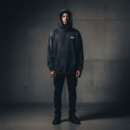 Motek® Heavyweight 420G Acid-Wash Hoodie – “Sweet Actions Sweet Life”