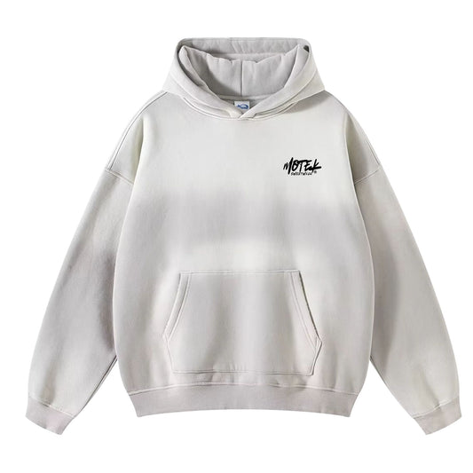 🤍 Motek Bone Script Hoodie