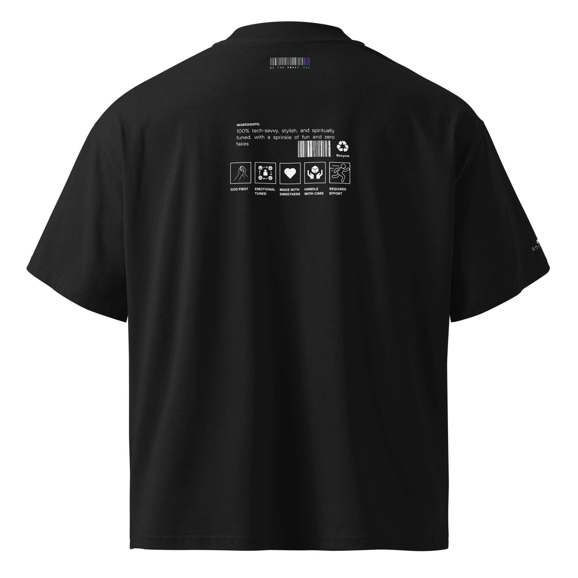 Sweet Club Oversized Tee — Limited